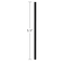 Hoffmaster 5.5" Black Cocktail Paper Straws PK 5000 PK 600250 - alternate 2
